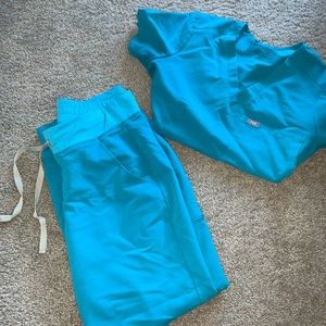 FIG Scrub Set Teal